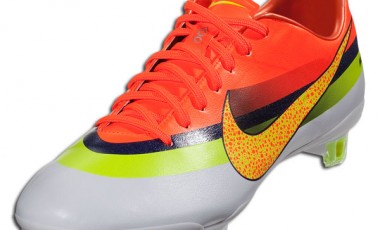 Nike Mercurial Vapor IX CR FG – White/Volt/Total Crimson